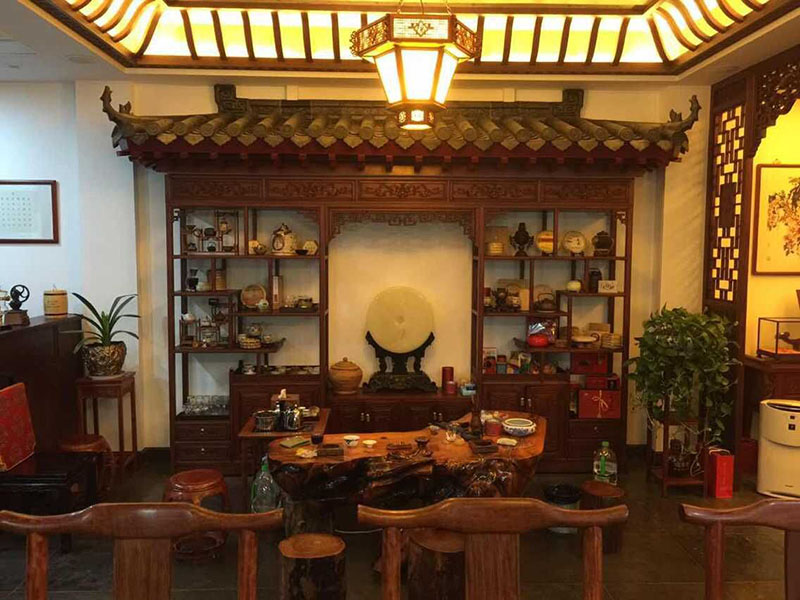 江蘇100平米小型茶樓裝修實(shí)景圖案例