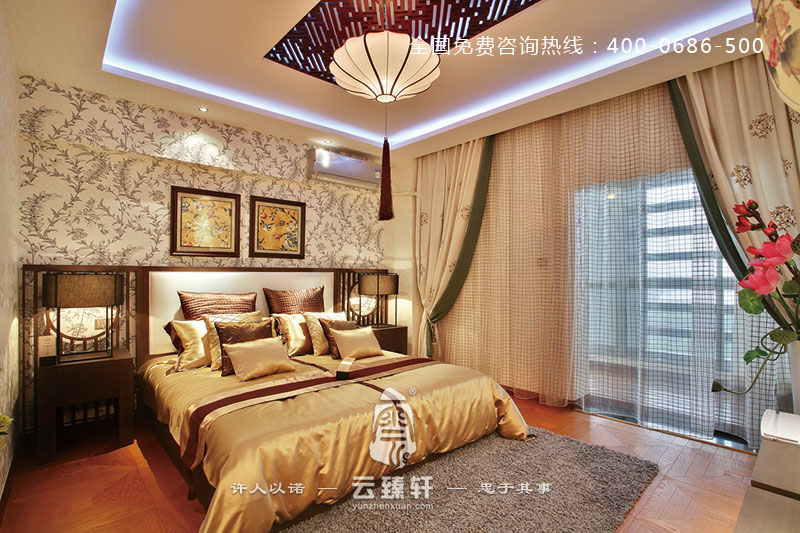 臥室的中式裝修設(shè)計(jì)效果圖