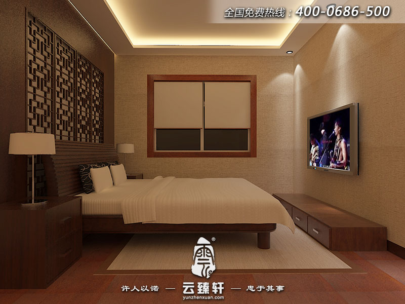 次臥室的裝修也趨向于簡(jiǎn)約