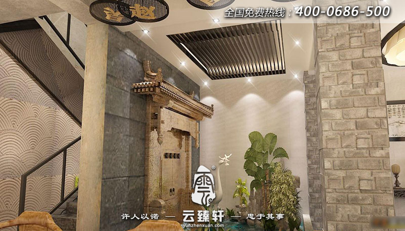 茶樓水景設(shè)計(jì)效果圖