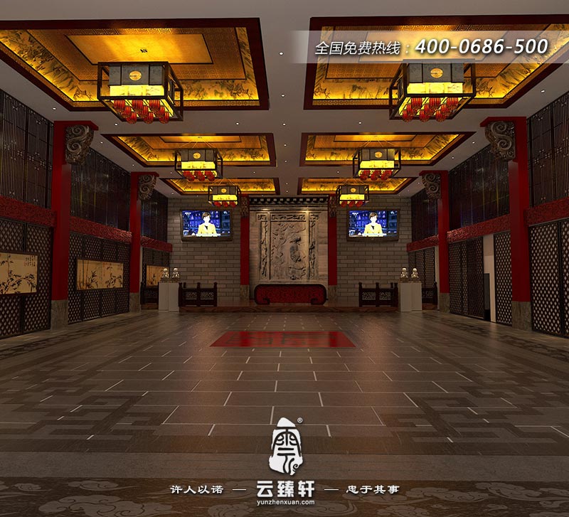 北京仿古四合院設(shè)計效果圖